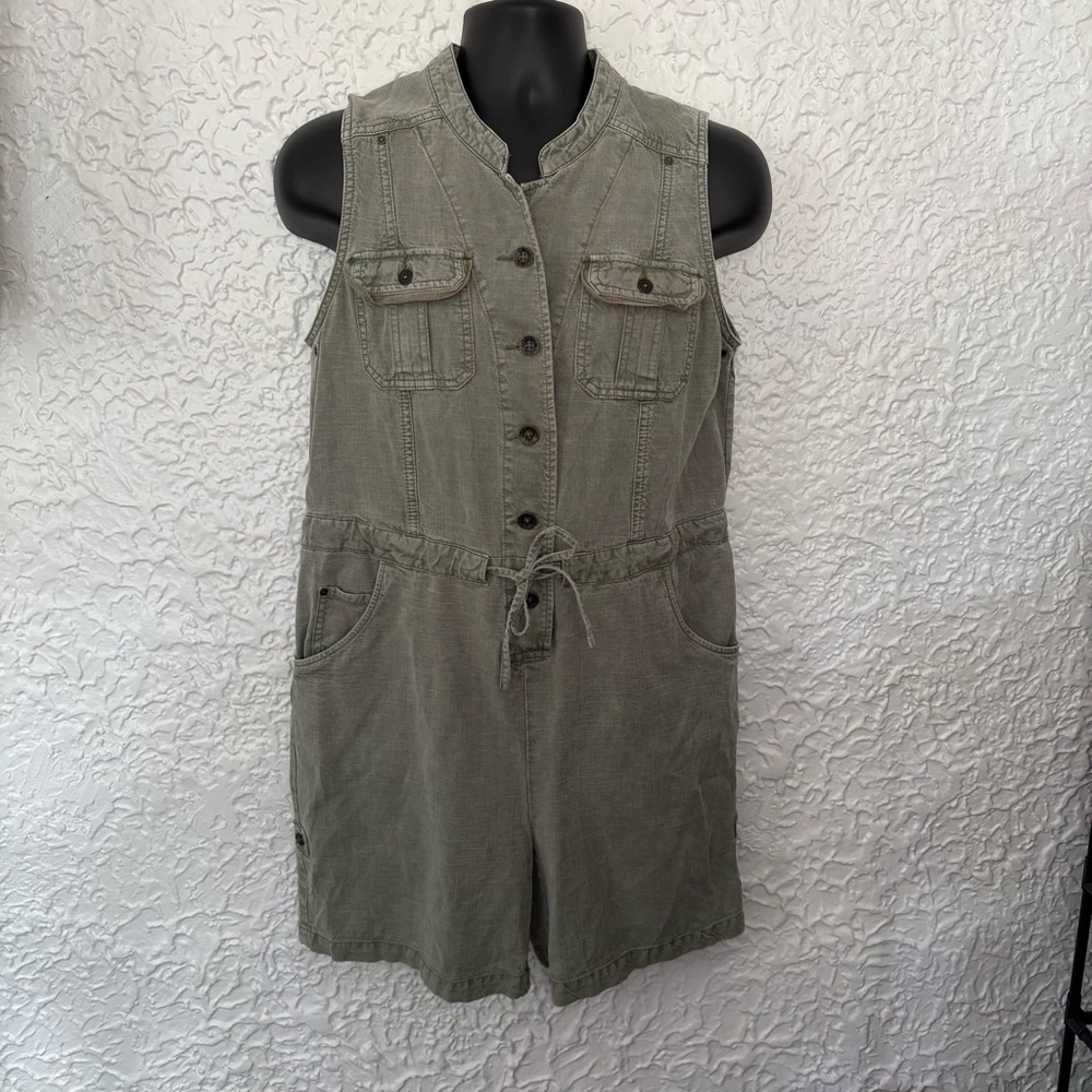 Anthropologie Marrakech Gigi Utility Romper Size Medium - Picture 2 of 8